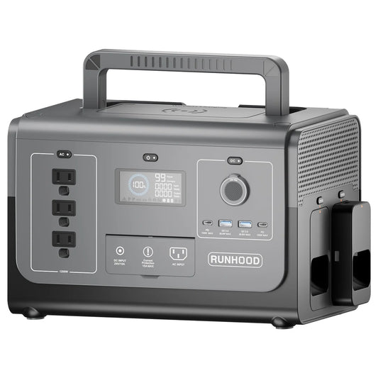 RUNHOOD| RALLYE 1200 PLUS|Portable Power Station| 1296Wh 1200W - EcoPowerit