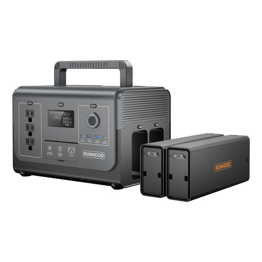 RUNHOOD| RALLYE 1200 PLUS|Portable Power Station| 1296Wh 1200W - EcoPowerit