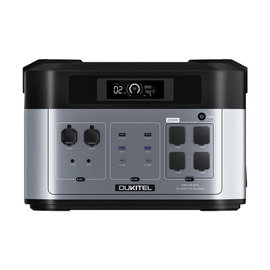 OUKITEL| BP2000+B2000+2*PV400 Solar Generator - EcoPowerit