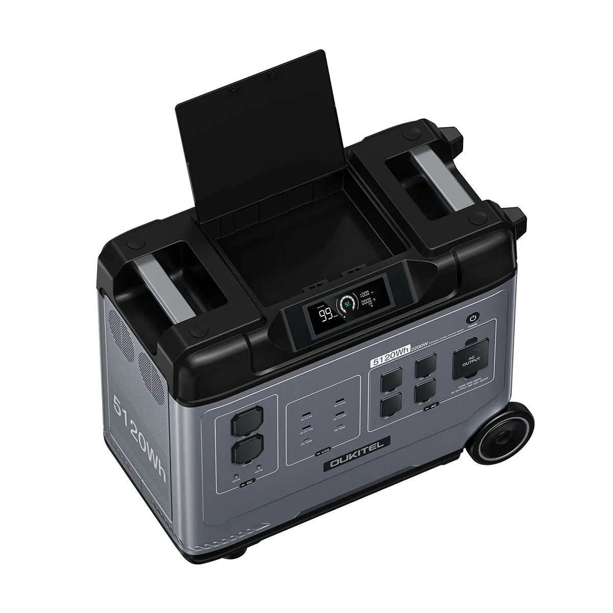 OUKITEL| P5000+2*400W Solar Generator - EcoPowerit