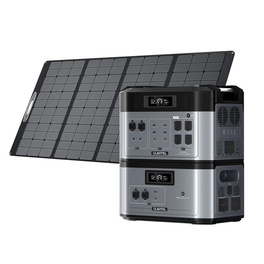 OUKITEL| BP2000+B2000+1*PV400 Solar Generator - EcoPowerit