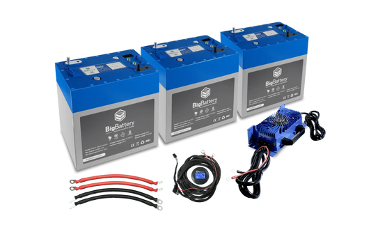 BigBattery 24V EAGLE 2 LiFePO₄ Battery Kit (2x/3x/4x | 3.26kWh – 6.52kWh)