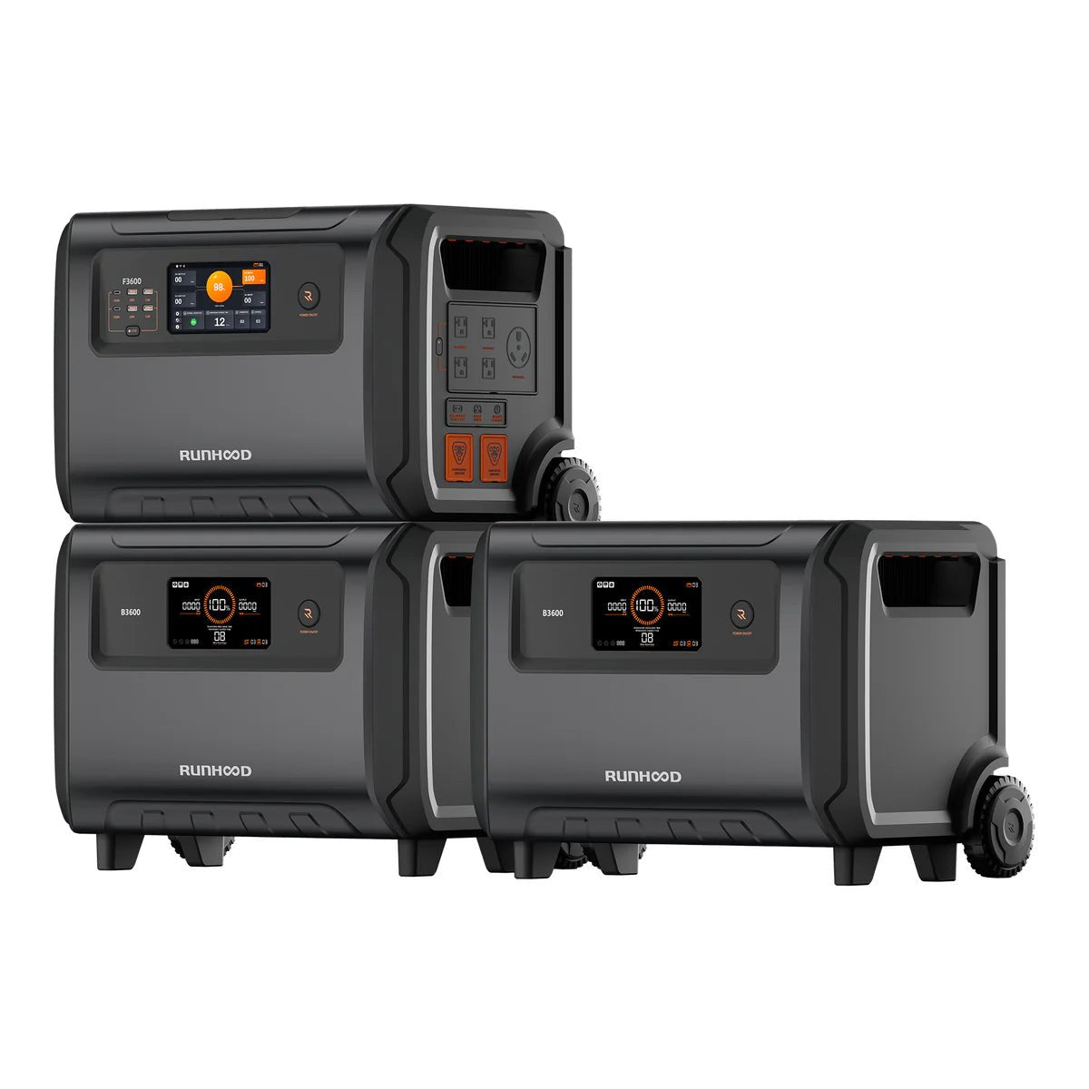 RUNHOOD| F3600&B3600 | 3600Wh 3600W - EcoPowerit