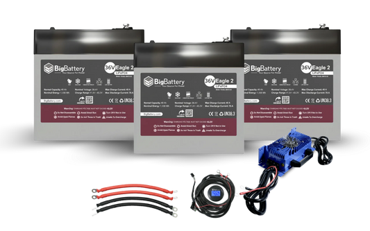 BigBattery 36V EAGLE 2 | 3.08kWh-6.16kWh) LiFePO₄ Battery Standard Kit