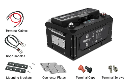 BigBattery 2*48V HUSKY 2 KIT – EG4 6K OFF-GRID INVERTER