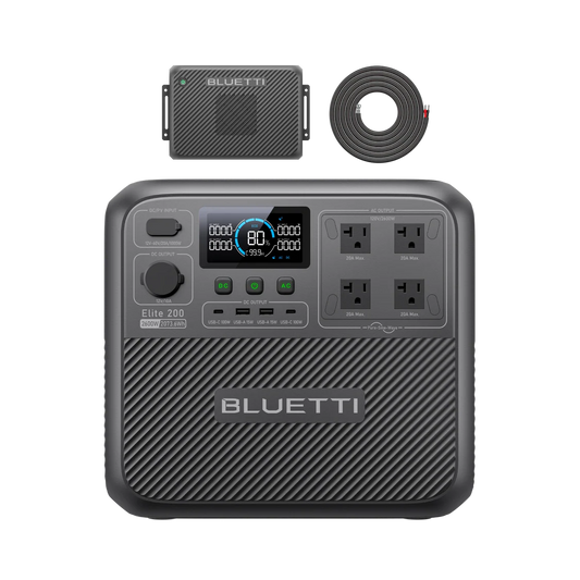 BLUETTI Elite 200 V2 Portable Power Station | 2600W 2073.6Wh