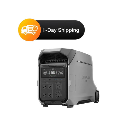EcoFlow| DELTA Pro3 + DELTA Pro 3 Smart Extra Battery + Transfer Switch - EcoPowerit