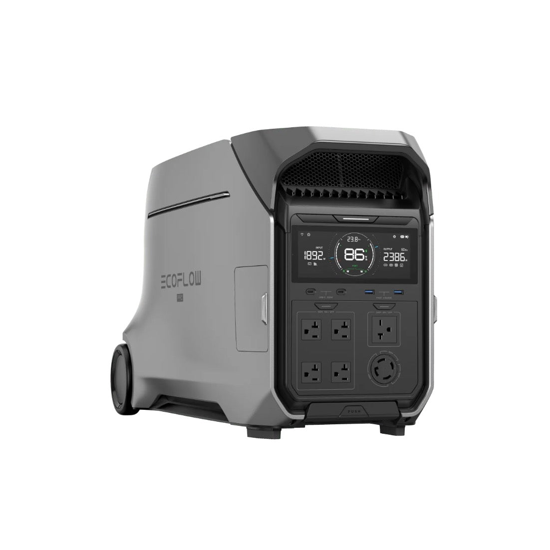 EcoFlow| DELTA Pro3 + DELTA Pro 3 Smart Extra Battery + Transfer Switch - EcoPowerit