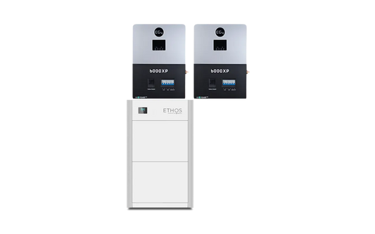BigBattery ETHOS Battery + 6000XP Inverter | 5.12–30.72kWh | Off- Grid System