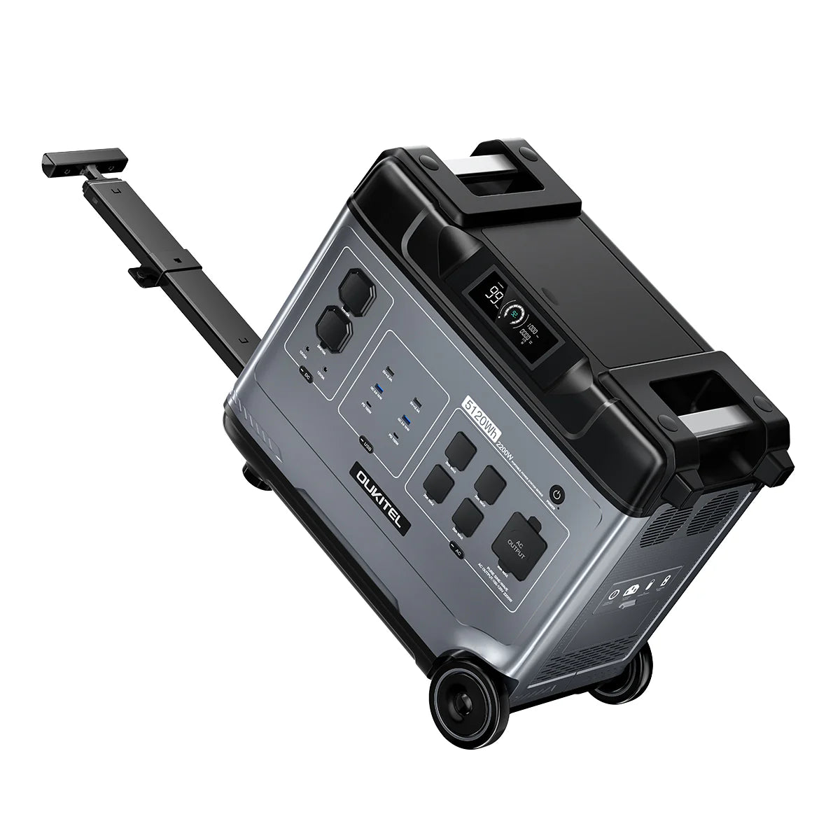 OUKITEL| P5000+2*400W Solar Generator - EcoPowerit