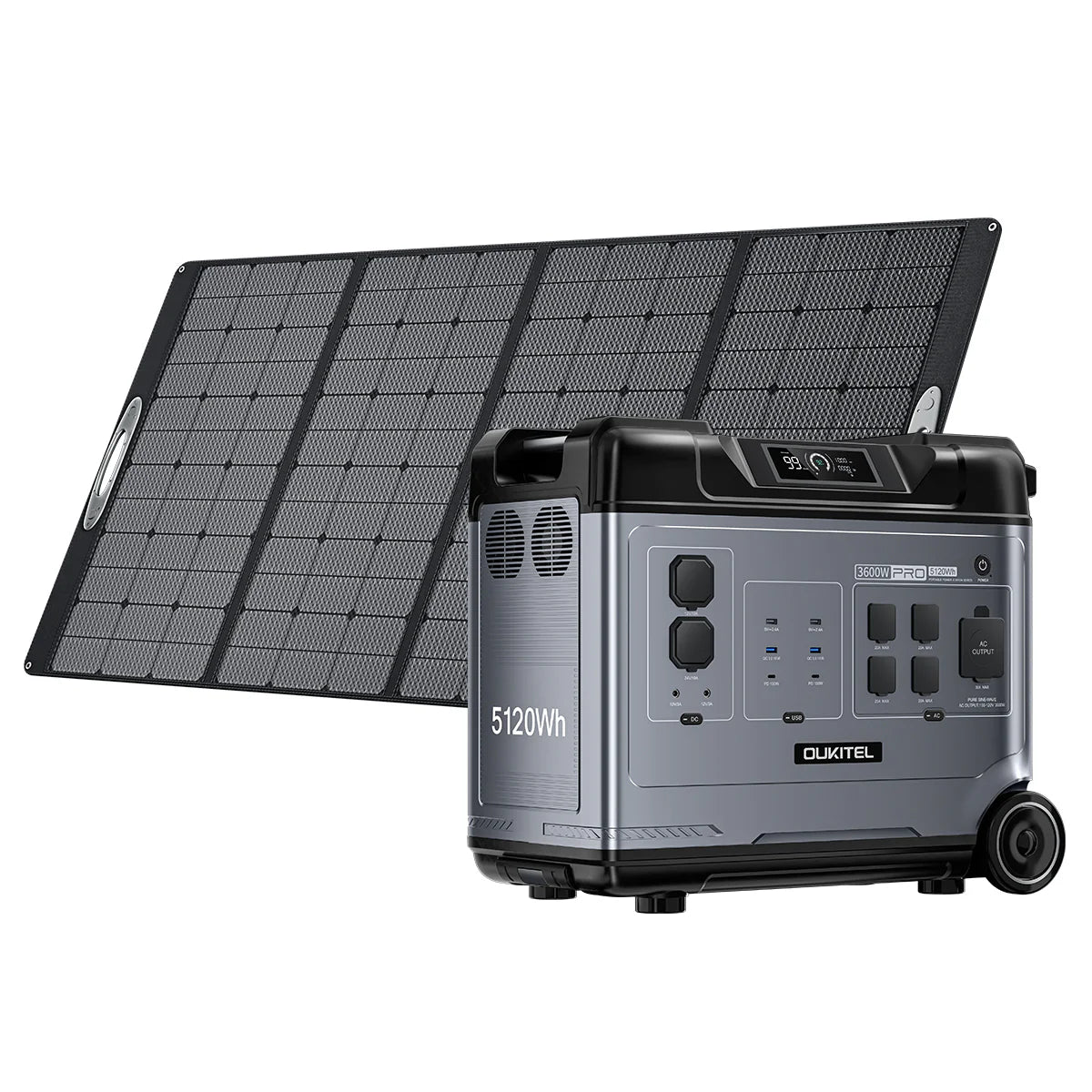 OUKITEL| P5000 Pro+3*400W Solar Generator - EcoPowerit