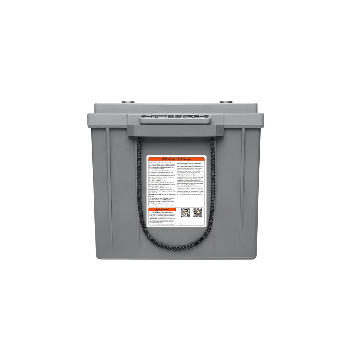 Rich Solar ALPHA 6 MINI | 12V 460Ah Compact LiFePO₄ Battery | Internal Heater & Bluetooth for RV, Van, Marine, Cabin, Backup & Off-Grid Power
