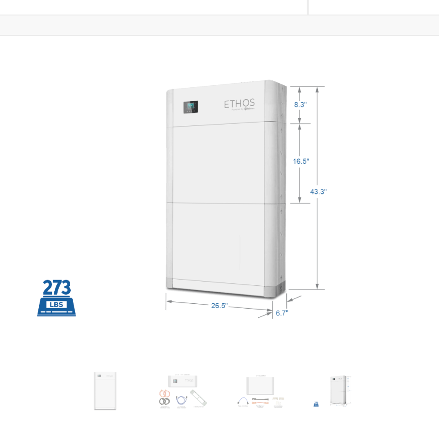 BigBattery|48V ETHOS 15.3KWH (3 Module) – Stackable & Modular Design