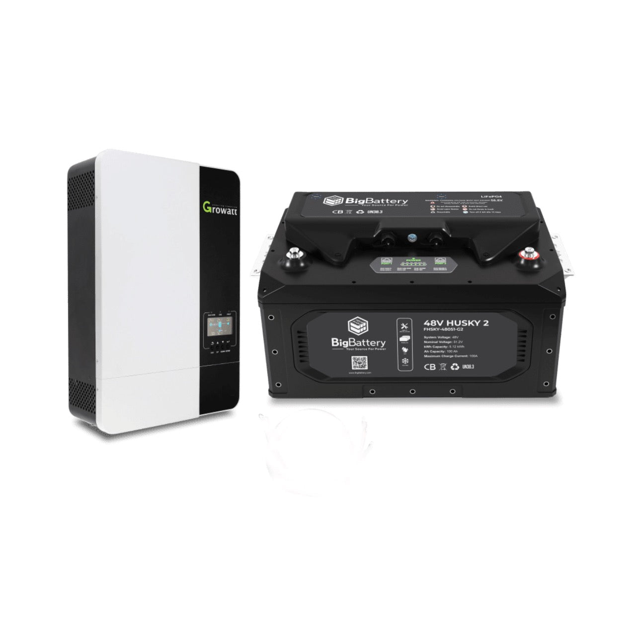 BigBattery| HUSKY 2 KIT – 3K Growatt Inverter