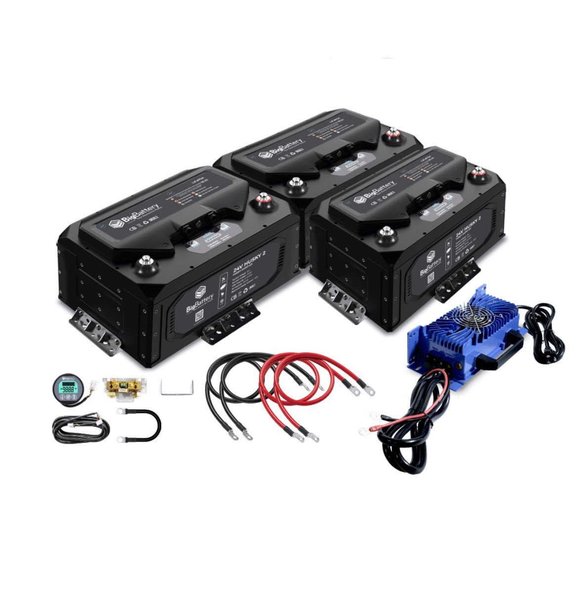 BigBattery| 3*24V HUSKY 2 Kit – RV’s & Camper Vans - EcoPowerit