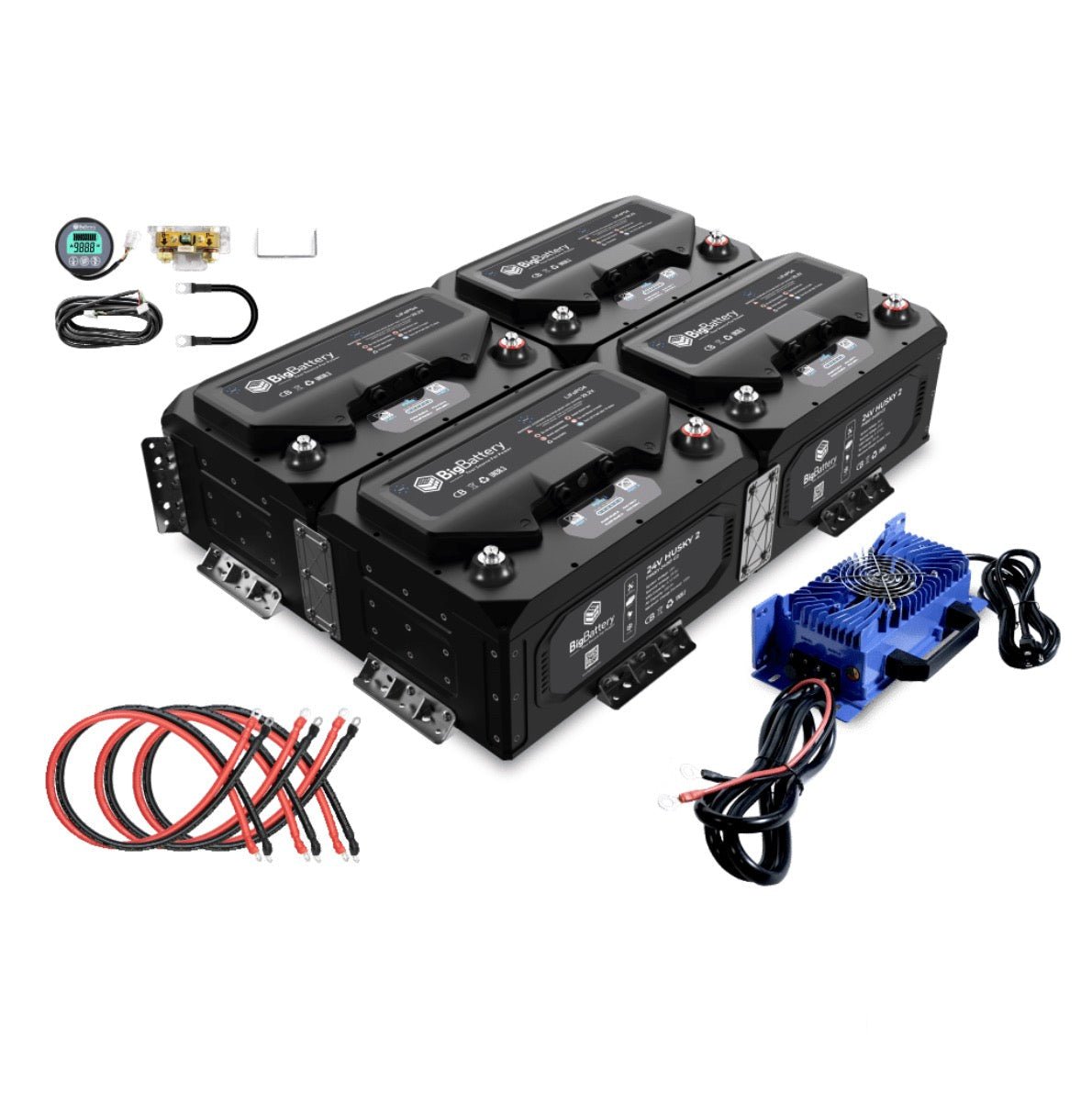BigBattery| 4*24V HUSKY 2 Kit – Charger Kit - EcoPowerit
