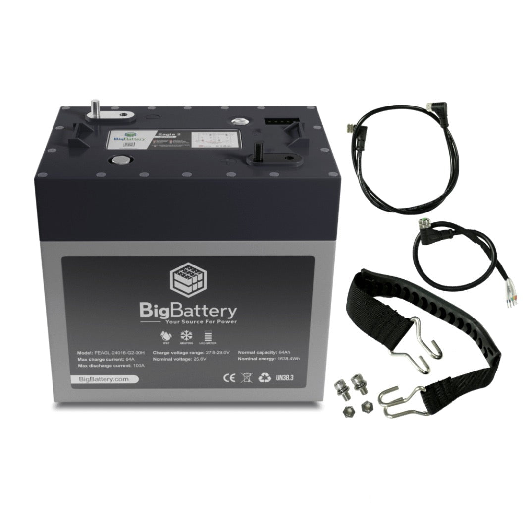 BigBattery| 2*24V EAGLE 2 Comms Scissor Lift Kit - EcoPowerit