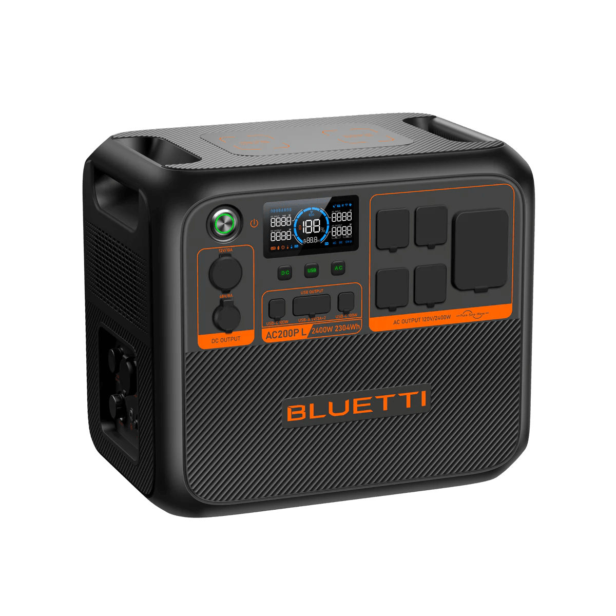 BLUETTI AC200P L Portable Power Station | 2,400W 2,304Wh-EcoPowerit