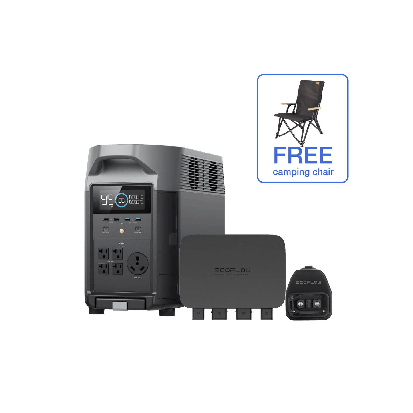 EcoFlow| 800W Alternator Charger - EcoPowerit