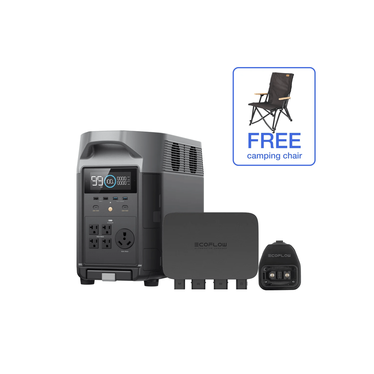 EcoFlow| 800W Alternator Charger - EcoPowerit