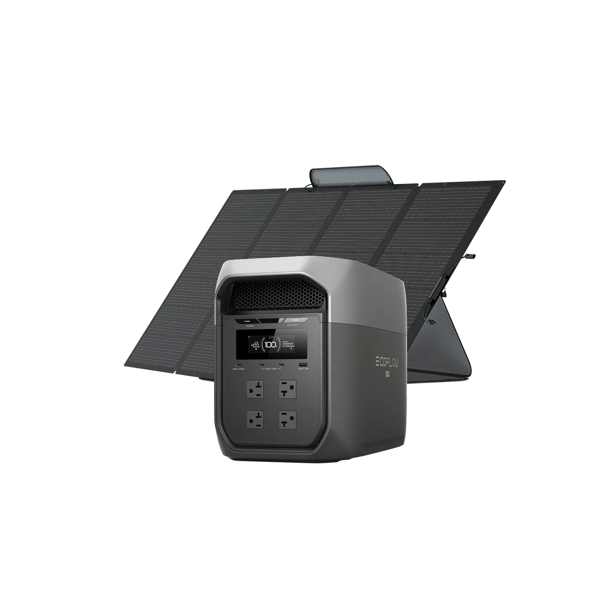 EcoFlow DELTA 3 Max + 400W solar panel Solar Generator