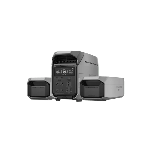 EcoFlow| DELTA Pro3 + 2*DELTA Pro 3 Smart Extra Battery - EcoPowerit