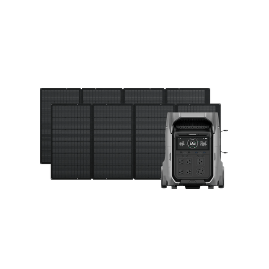 EcoFlow| DELTA Pro3 Solar Generator (PV400W) - EcoPowerit