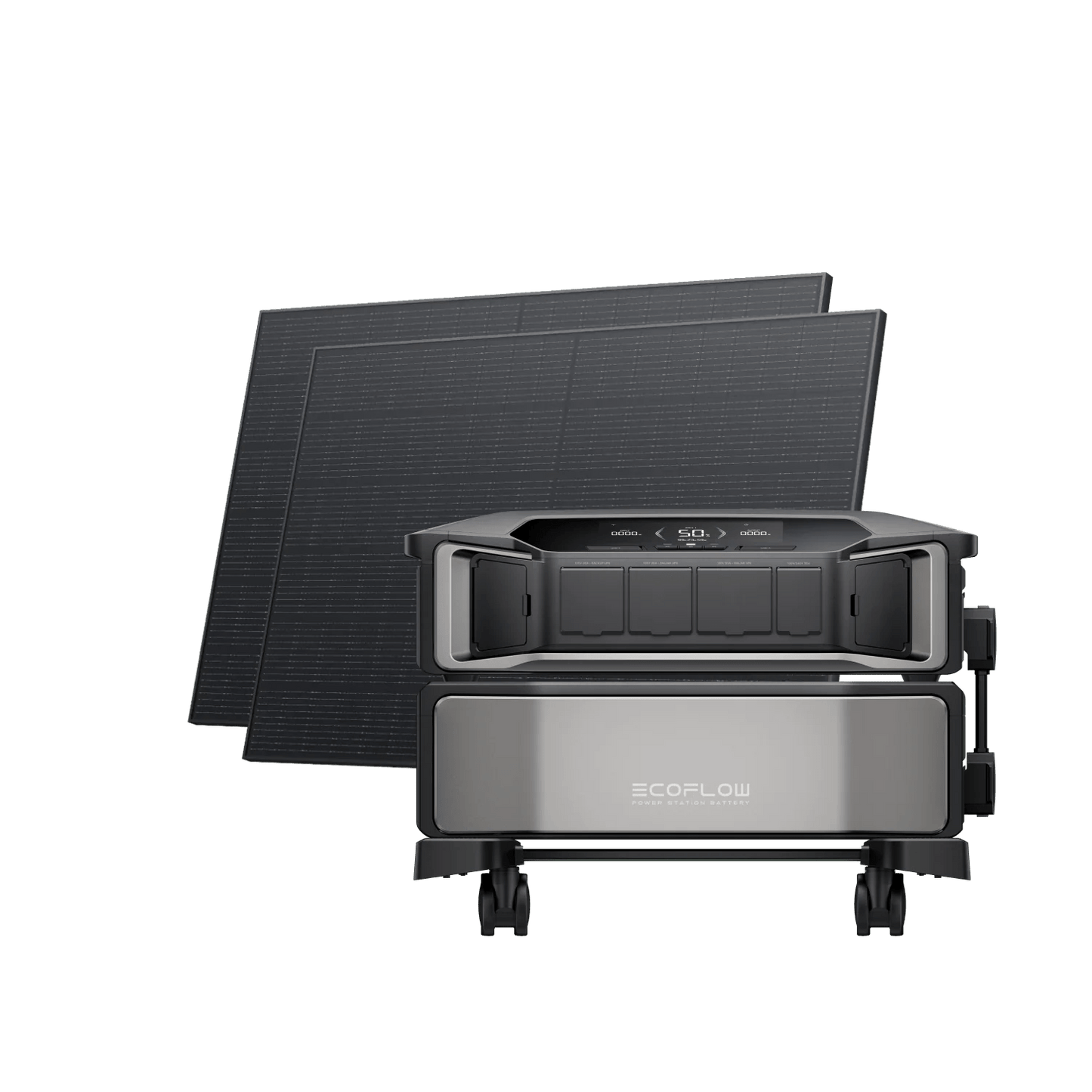 EcoFlow| DELTA Pro Ultra+2*400W Rigid Solar Panels+Smart Home Panel 2+Smart Generator 4000+PowerInsight Monitor - EcoPowerit