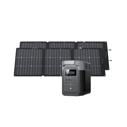 EcoFlow|DELTA 2 + 160W Portable Solar Panel - EcoPowerit