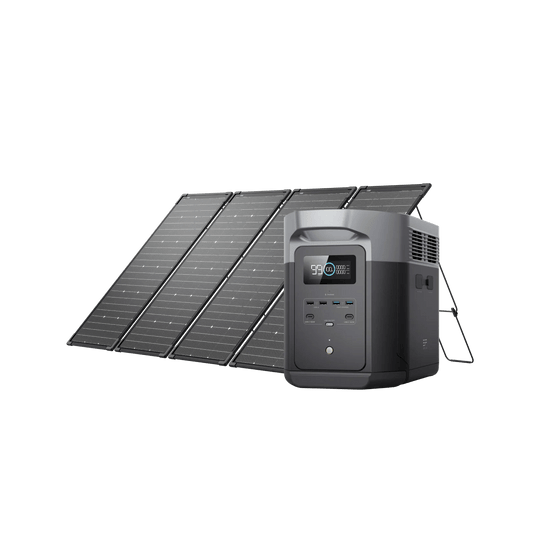 EcoFlow|DELTA 2 Max + 500W Solar Kit - EcoPowerit