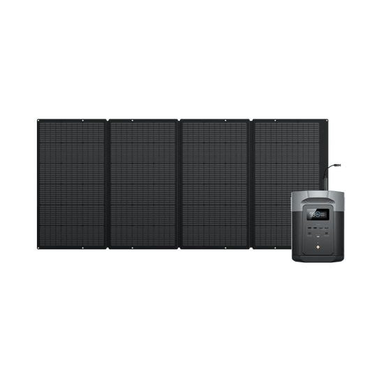 EcoFlow|DELTA 2 Max Solar Generator (PV400W) - EcoPowerit