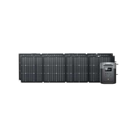 EcoFlow|DELTA 2 Max Solar Generator (PV220W) - EcoPowerit