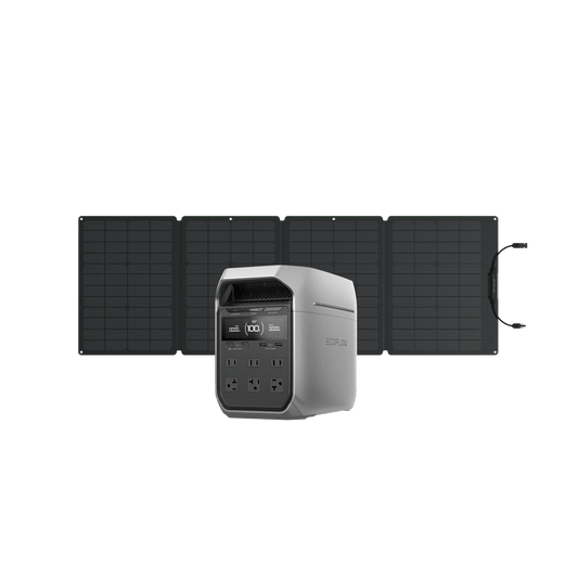 EcoFlow| DELTA 3 Series Solar Generator (PV110W) - EcoPowerit