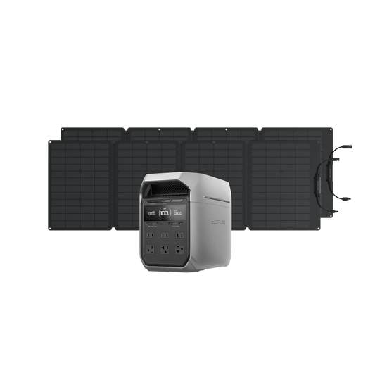 EcoFlow| DELTA 3 Series Solar Generator (PV110W) - EcoPowerit