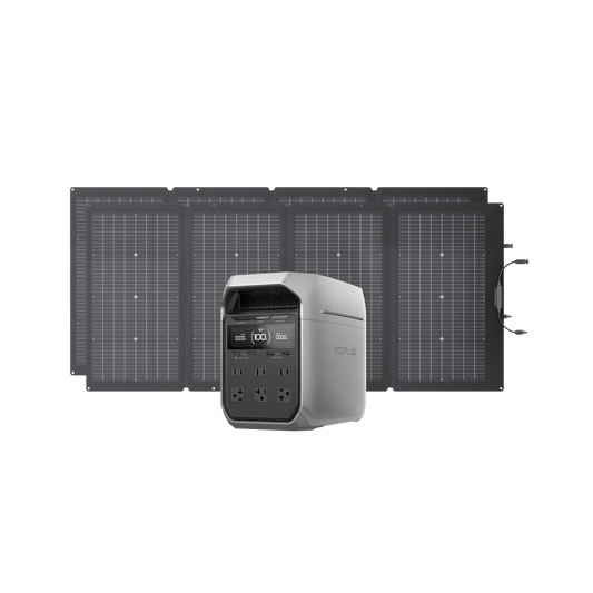 EcoFlow| DELTA 3 Series Solar Generator (PV220W) - EcoPowerit