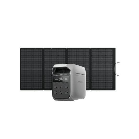 EcoFlow| DELTA 3 Series Solar Generator (PV400W) - EcoPowerit
