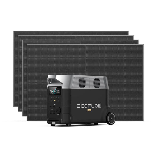 EcoFlow|DELTA Pro Solar Generator (Rigid PV400W) - EcoPowerit