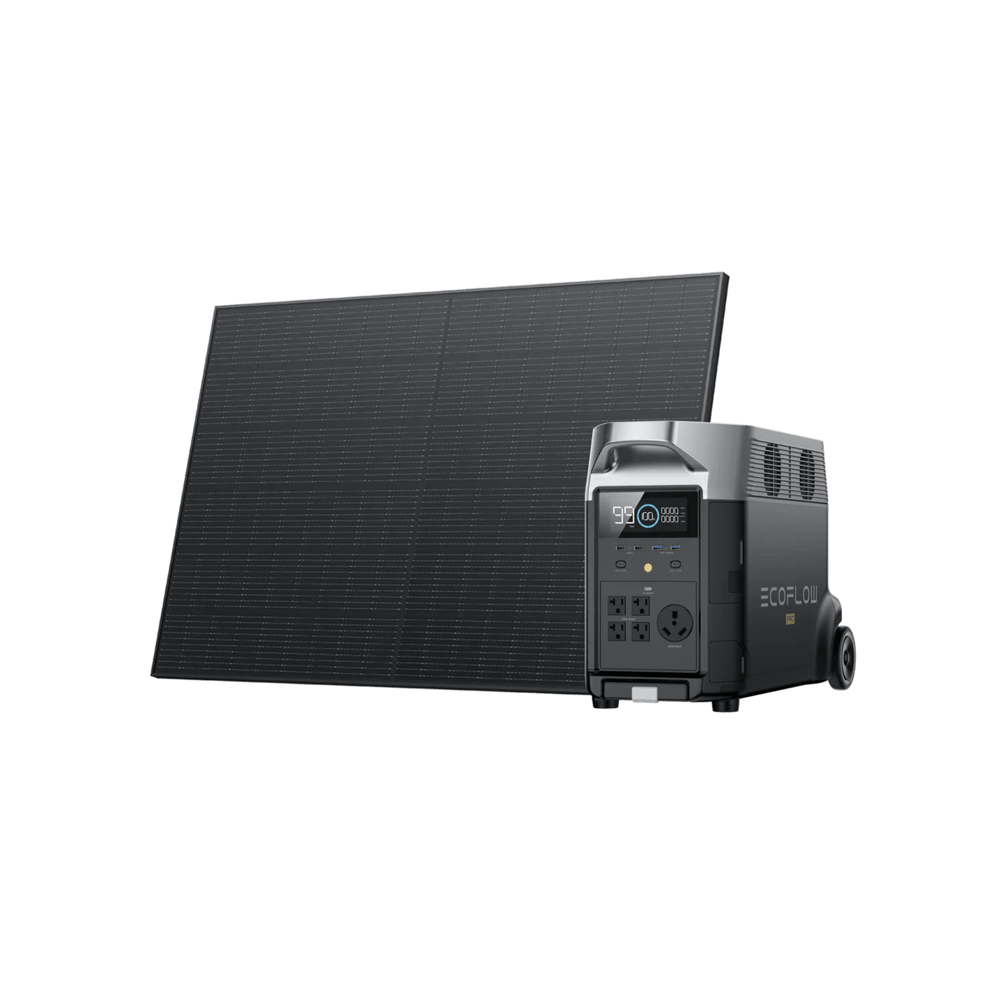 EcoFlow|DELTA Pro Solar Generator (Rigid PV400W) - EcoPowerit