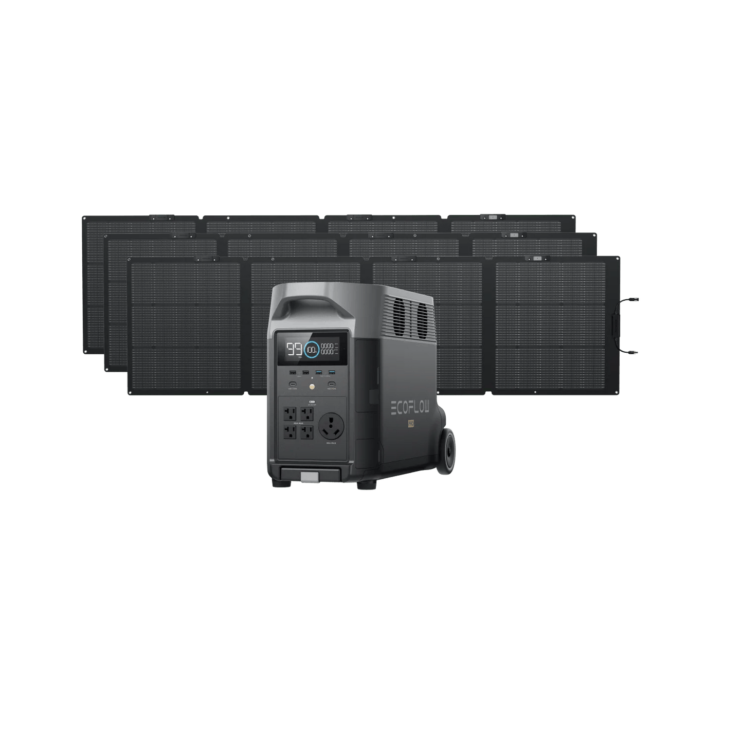 EcoFlow|DELTA Pro + 220W Solar Panel Bundle - EcoPowerit