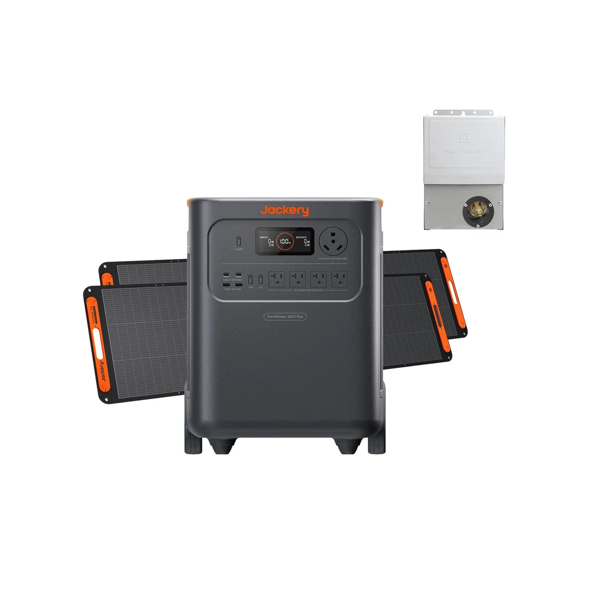 Jackery HomePower 3600 Plus 3584 Wh Capacity 3600 W Output Kits