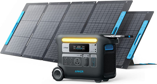 Anker| SOLIX F2000 Solar Generator (Solar Generator 767 with 2× 200W Solar Panel) - EcoPowerit