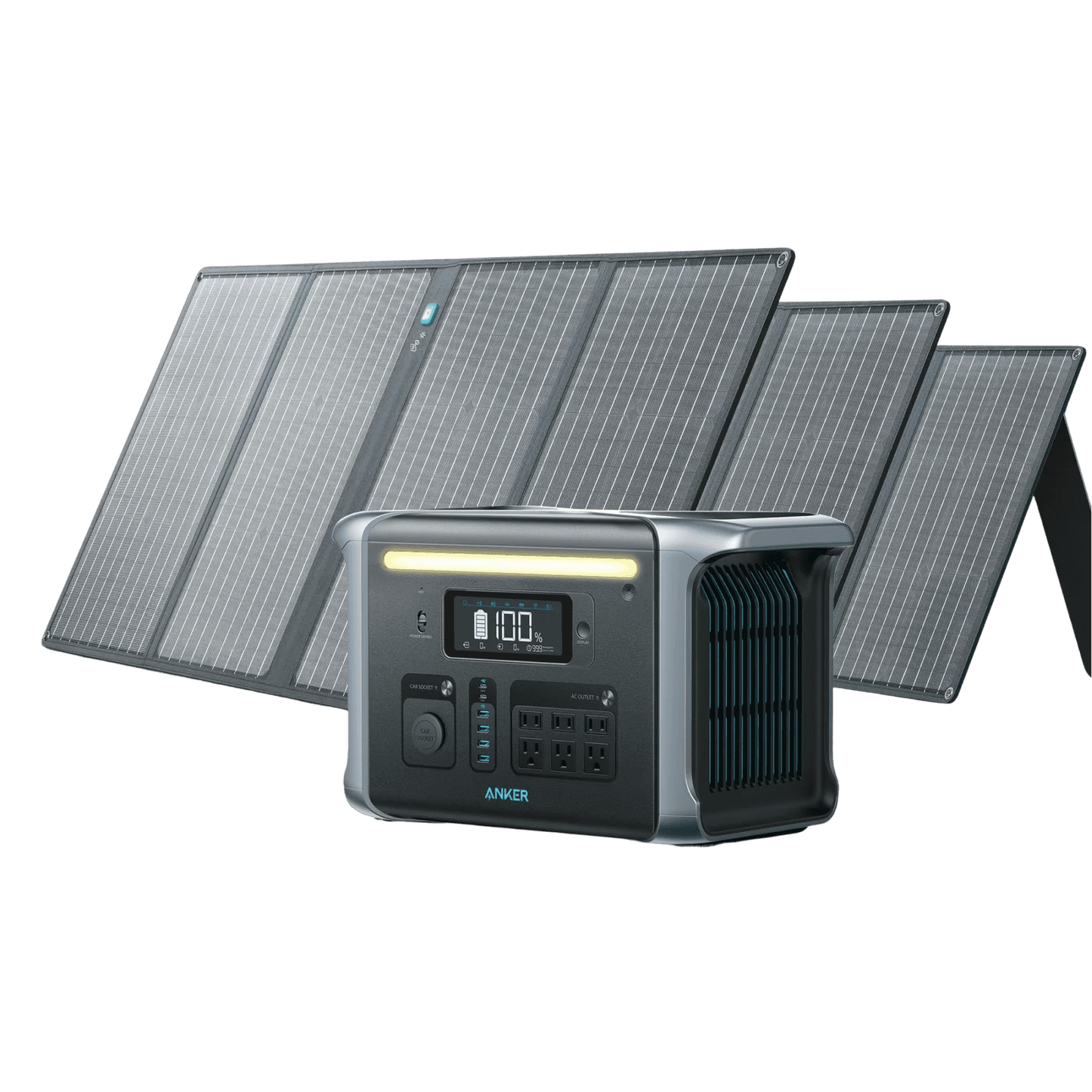 Anker|PowerHouse 757 - 1229Wh| 1500W+100W Solar Panels, Solar Generator - EcoPowerit