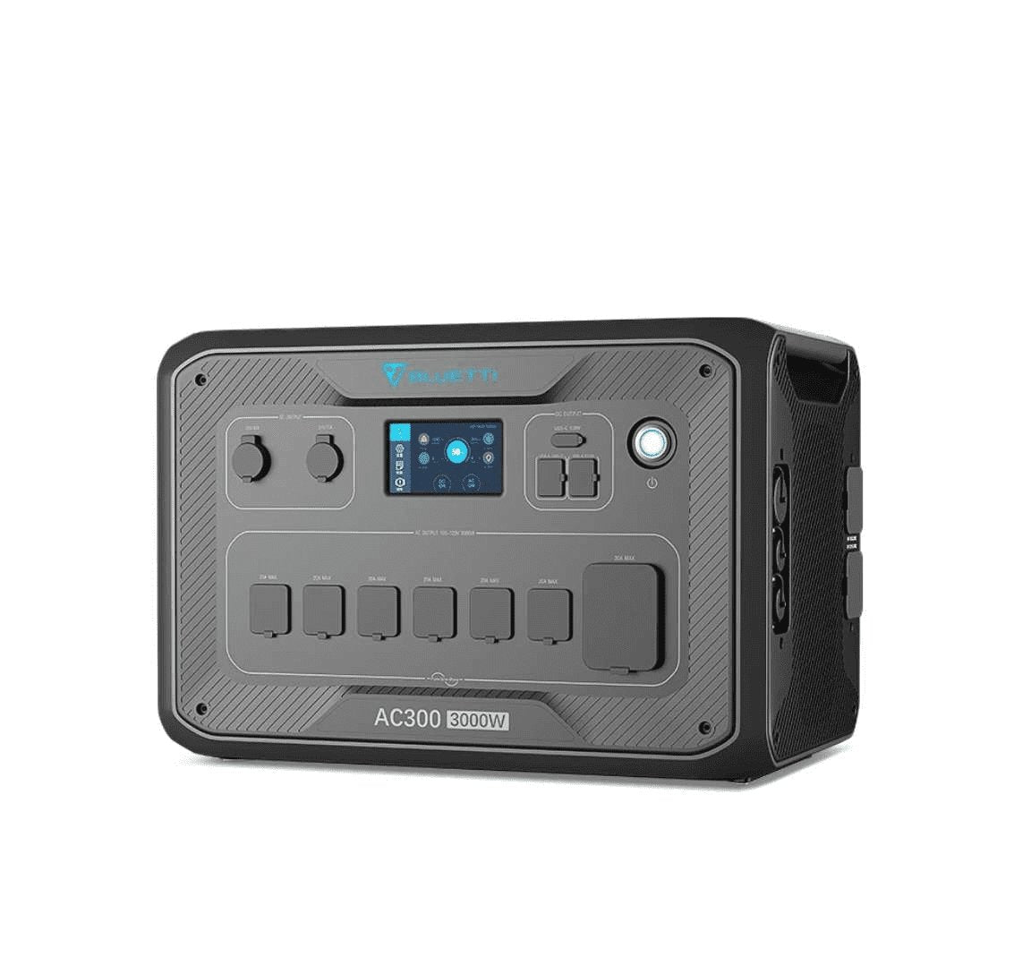 BLUETTI| AC300+2*B300 6144Wh+3*PV200-USP Mode Solar Generator Kit-EcoPowerit