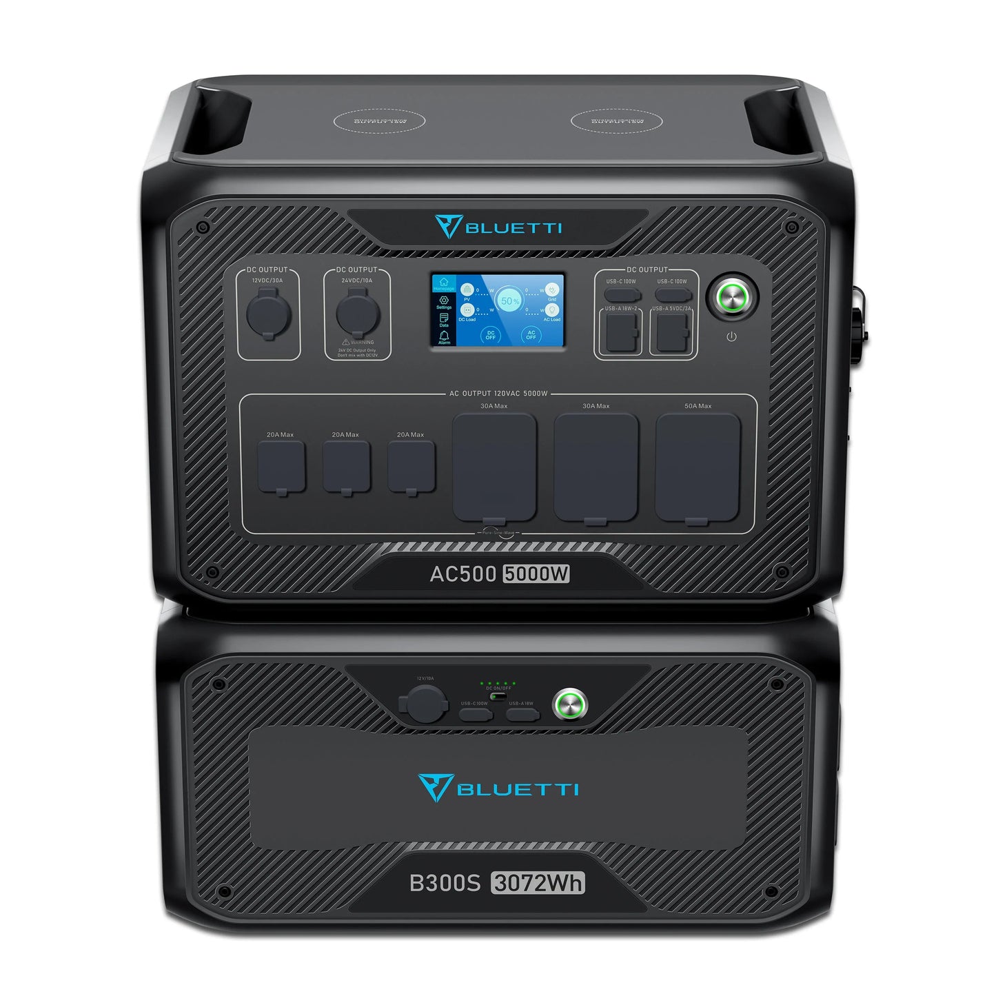 BLUETTI| AC500 + B300S- From 3,072Wh to 18,432Wh Home Battery Backup-EcoPowerit