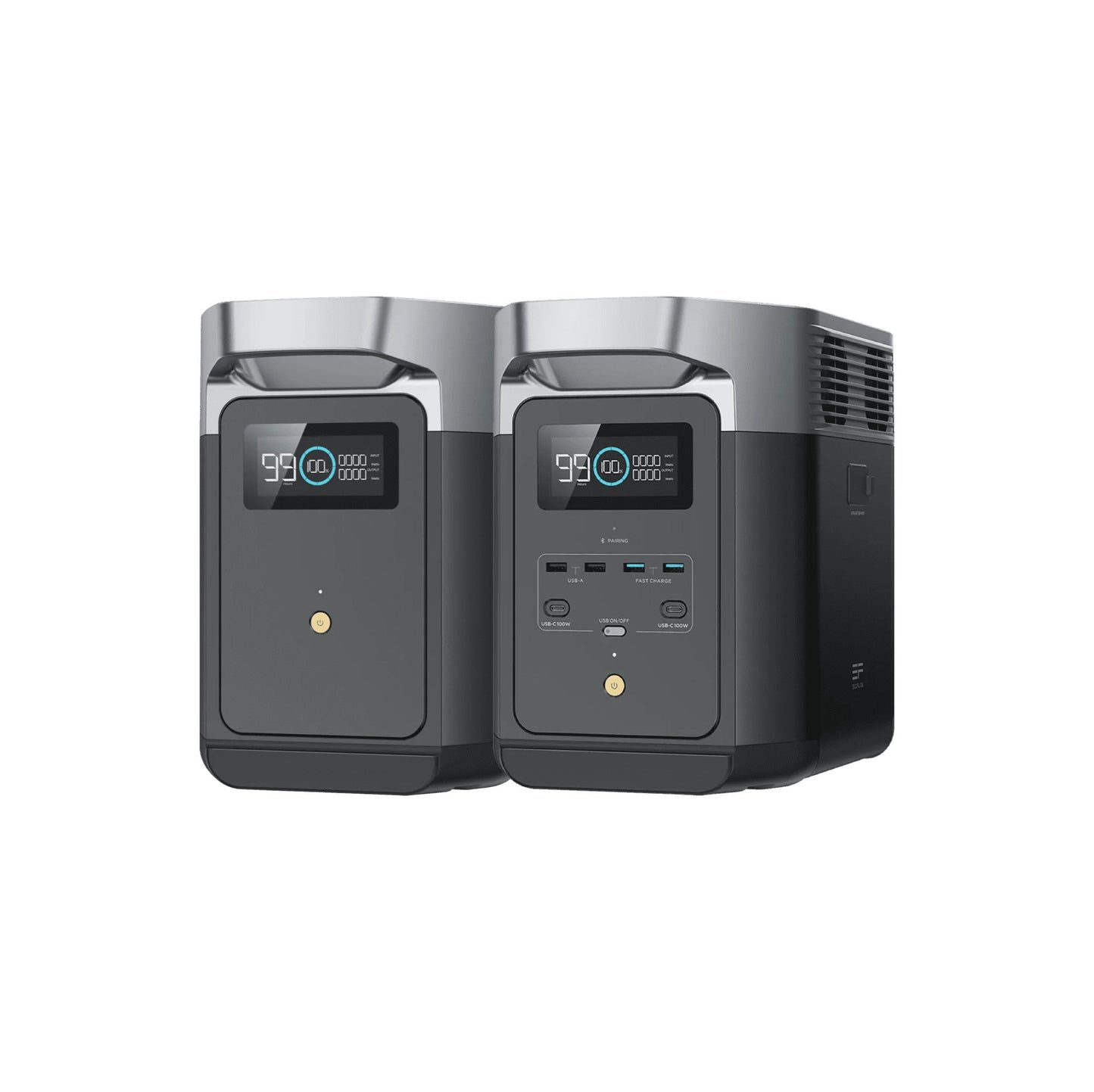 EcoFlow| DELTA 2 + DELTA 2 Smart Extra Battery + 220W Portable Solar Panel Bundle-EcoPowerit