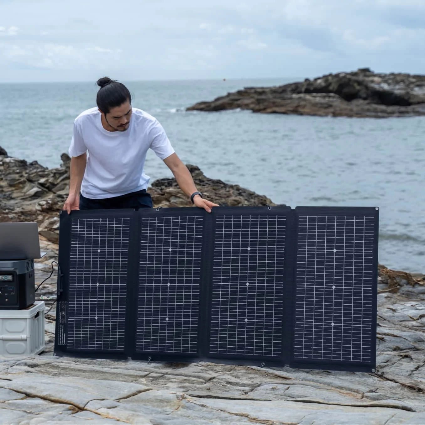 EcoFlow|220W Bifacial Portable Solar Panel - EcoPowerit