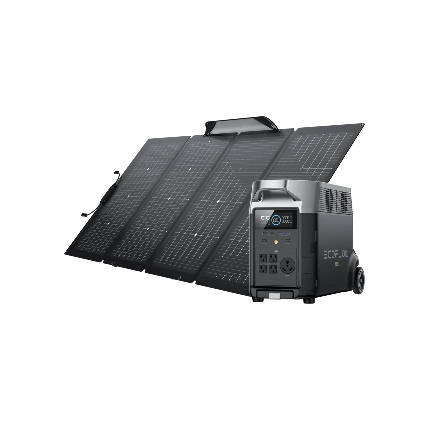 EcoFlow|DELTA Pro + 220W Solar Panel Bundle - EcoPowerit
