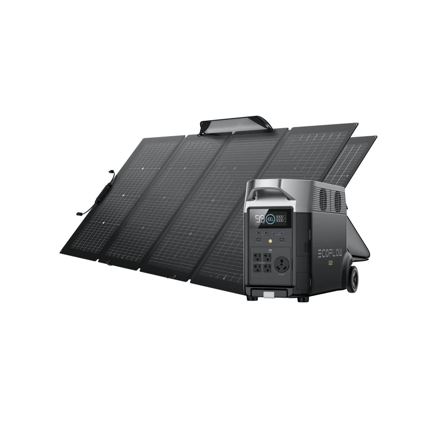 EcoFlow|DELTA Pro + 220W Solar Panel Bundle - EcoPowerit