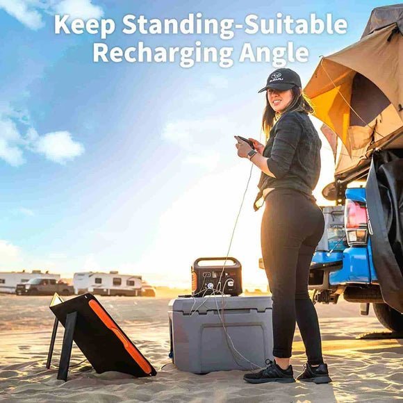 Jackery| Explorer500 + SolarSaga 100W Panel Portable Solar Generator - EcoPowerit