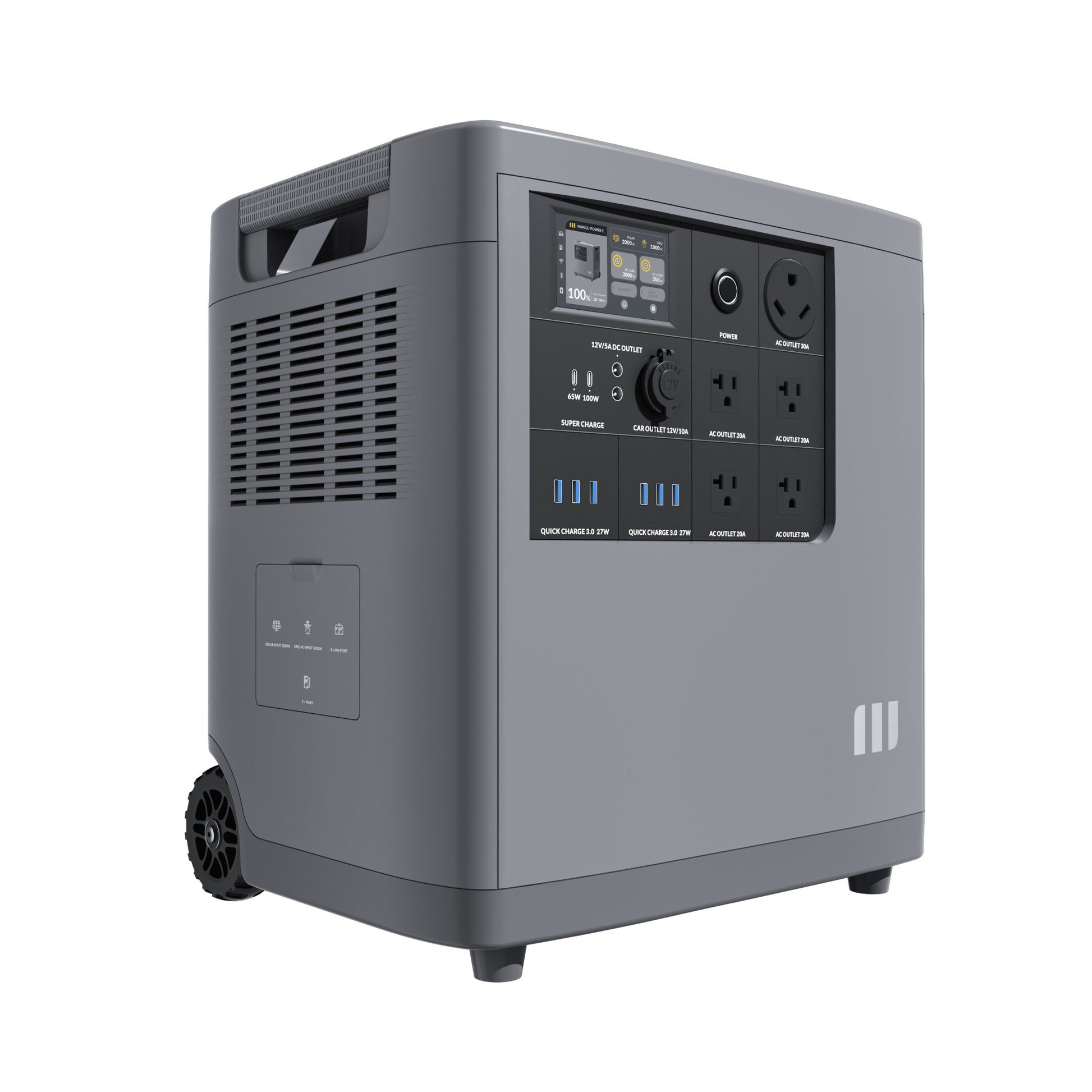 MANGO POWER| E Portable Power Station - Solar Generator Kit - EcoPowerit